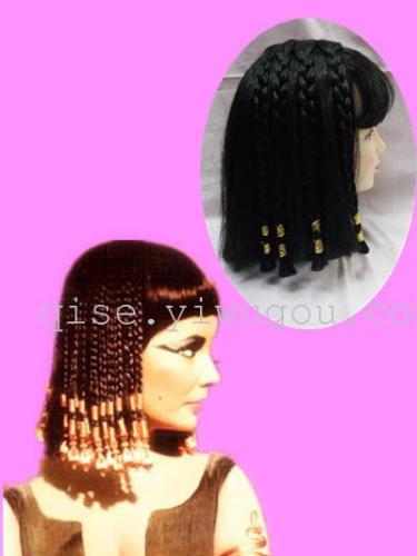 Cleopatra Wig Braid Wig Halloween Wig Carnival Wig Holiday Supplies Dance Supplies