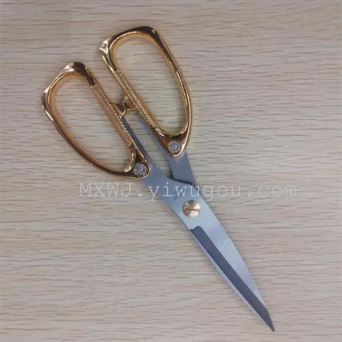 household scissors gold-plated dragon and phoenix scissors scissors festive scissors