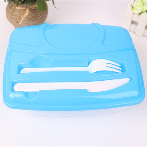 Bento Box Portable Lunch Box Sealed Leak-Proof Insulated Lunch Box Food Grid