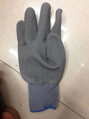 thirteen-pin nylon wrinkle full-hanging gloves