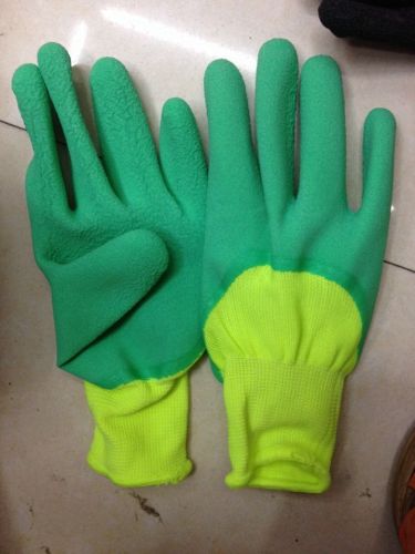 New Fluorescent Yarn Foam Full Hanging Gloves