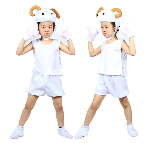 new children‘s costume animal costume june 1 costume cartoon costume short sleeve little goat