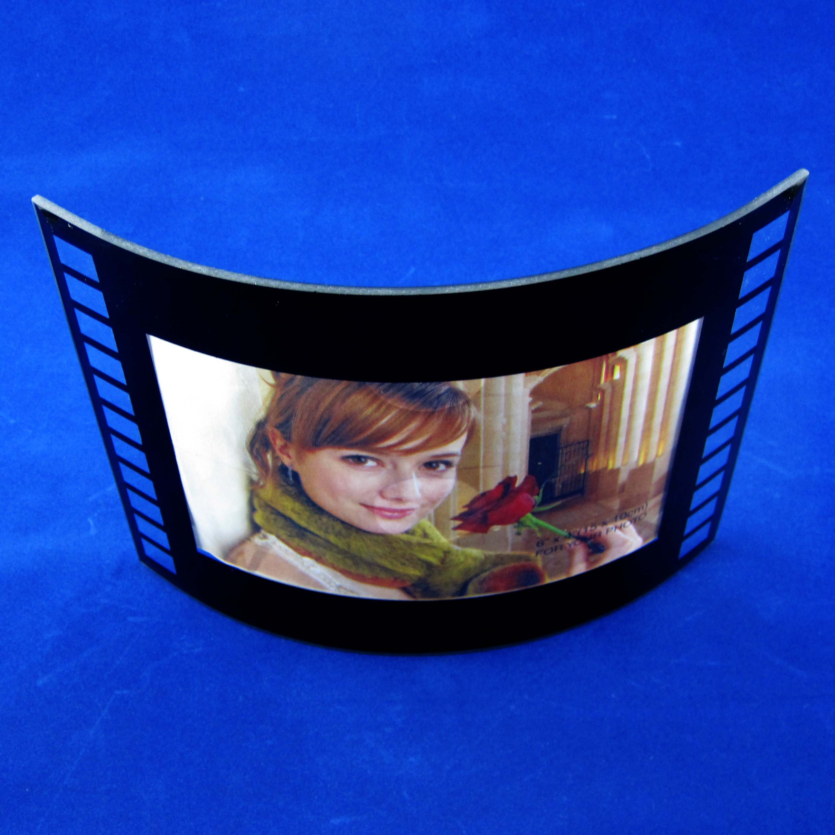 义乌丝印拷弯横版款/玻璃平板/创意/外贸出口/相框 5吋