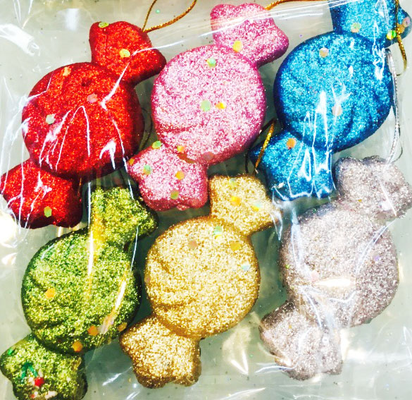 2015款  圣诞树挂件 彩色 圣诞糖果挂件