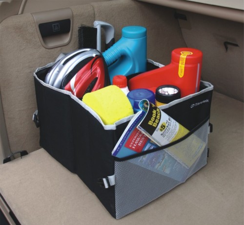 reinforced oxford cloth storage box small two-section rear bag rear box tool bag
