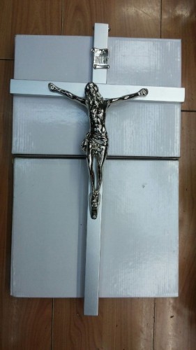 yl-p128 aluminum cross cross pendant