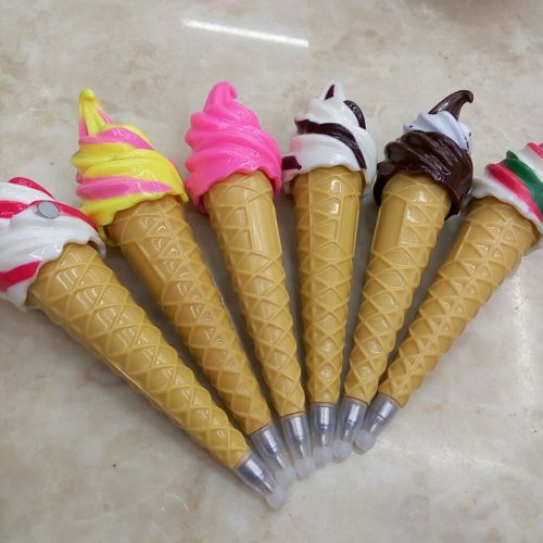 Li Xue Japan and South Korea Creative Stationery Wholesale More Styles Ice Cream Fridge Magnet Ballpoint Pen 1.0