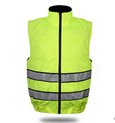 Reflective Vest Reflective Waistcoat Riding Reflective Coat Safety Cotton Vest Traffic Work Safety Vest