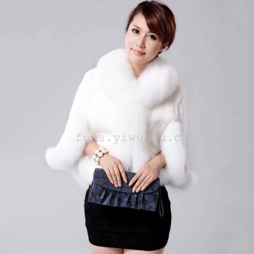 white rabbit fur shawl fur shawl fur vest mink fur coat clothes
