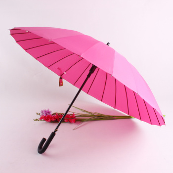 24骨超密超强防风伞抗暴雨专用雨伞安全式糖
