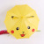 cartoon pikachu creative kid's straight umbrella lovely ear umbrella with whistle 