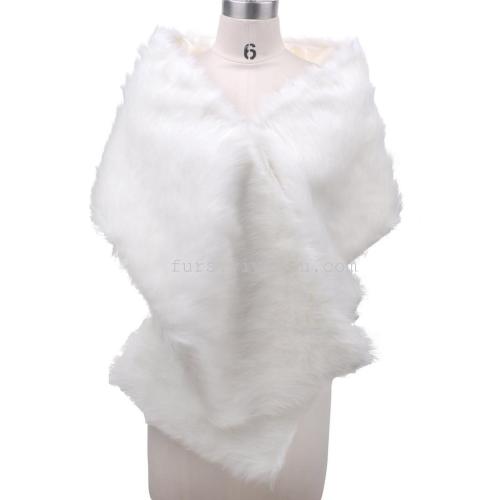 white rabbit fur shawl fur shawl plush shawl fur scarf fur shawl