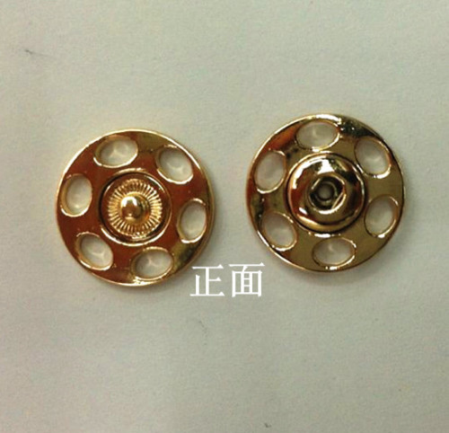 Hand Sewing Snap Button Six-Hole Buckle