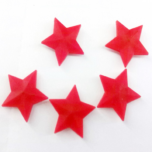 five-pointed star magnetic sticker magnetic buckle mixed direct sales pvc soft rubber cartoon refrigerator sticker