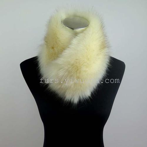 Mink Hair Scarf Fox Fur Tail Foreign Trade Scarf Fur Scarf Fur Scarf