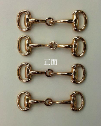 a pair of buckles chain alloy accessories