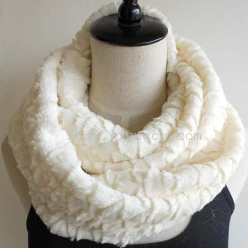 fur collar pvvelvet scarf fur scarf fur shawl fashion foreign trade scarf