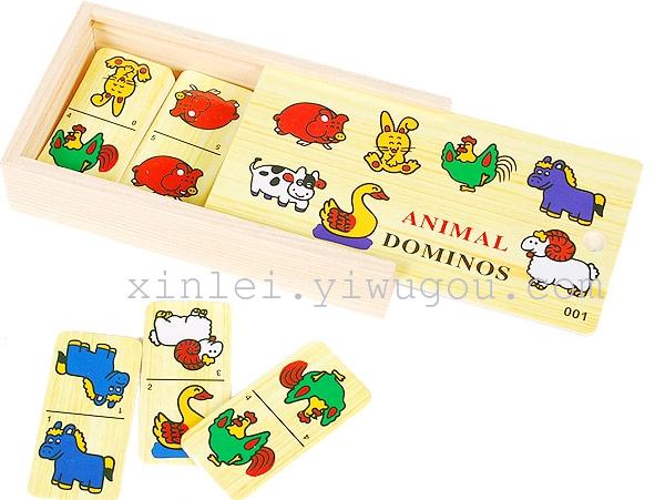 Supply Domino preschool educational toys children's wooden toys toys-
