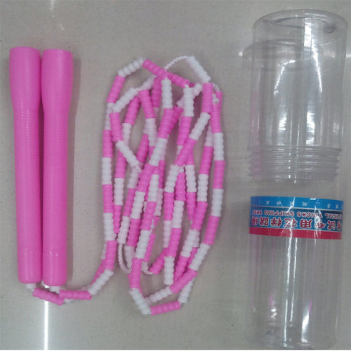 jianpeile figure jump fashion fitness environmental protection bamboo rope skipping rope white collar