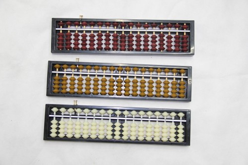 7 Grade Five Beads Abacus with Winding up Student Abacus Patent Abacus 