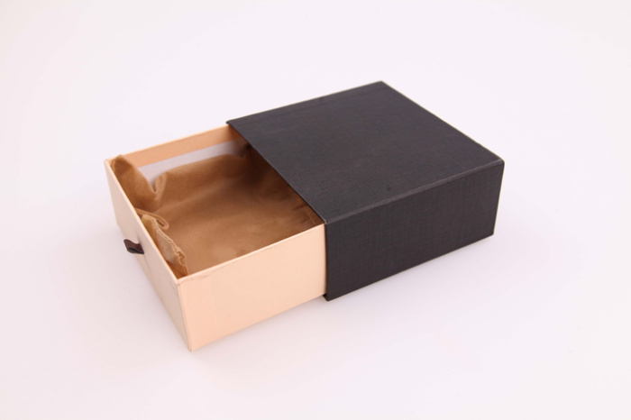 批发 皮带包装盒 正方形抽屉式纸盒 礼品盒 黑色详情1