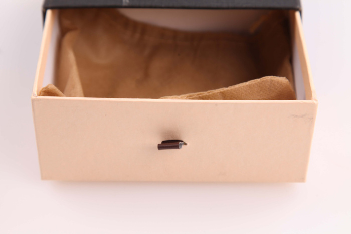 批发 皮带包装盒 正方形抽屉式纸盒 礼品盒 黑色详情3