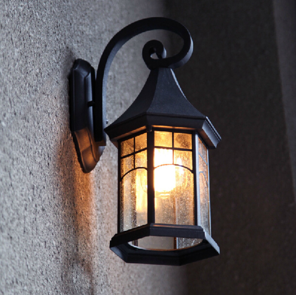 waterproof outdoor wall lamp-style lamps and retro ideas garden