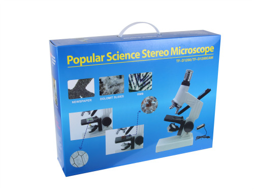 1200 Times Student Science Experiment Microscope TF-D1200