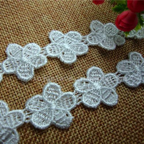 Water-Soluble Embroidery Polyester Lace Factory Direct Sales 2.5