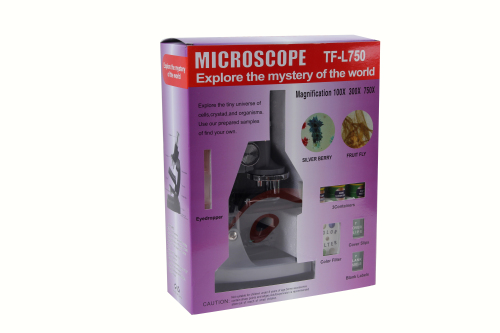 children‘s science education students with light source mp-b750 microscope