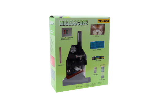 Children‘s Microscope Student Household Experiment Microscope Set Factory Direct Sales TF-600