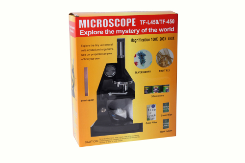 Children‘s Microscope Home Experiment Microscope Set Factory Direct Sales TF-450