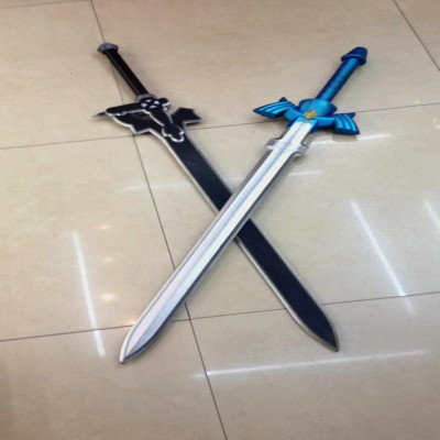 Children's holiday toys toy sword weapon PU film and television spread the scenic temple fairs best selling products