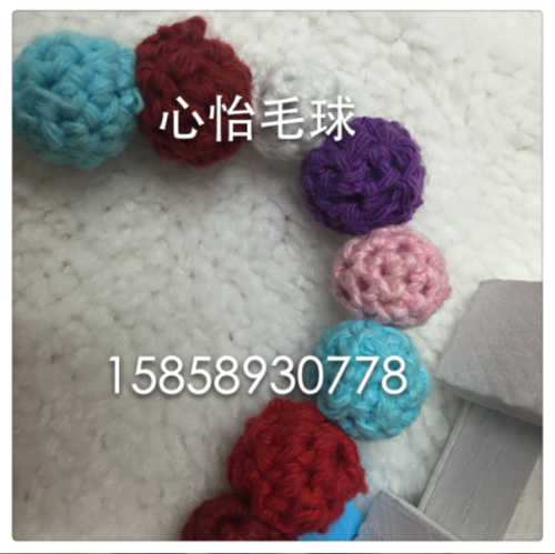 cotton thread hand hook ball hair ball factory direct sales quality assurance
