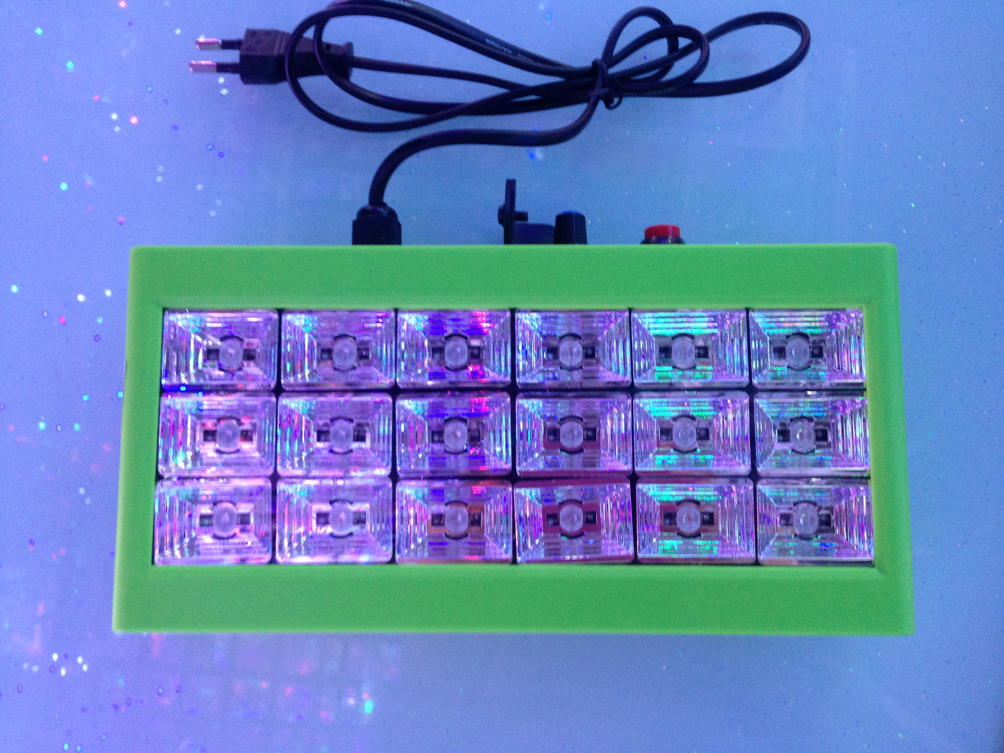 18粒频闪   RGB声控频闪   舞台灯     频闪灯