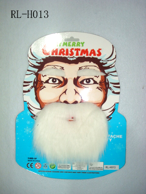 愚人节万圣节化妆舞会道具黑白络腮胡假胡子胡须八字胡