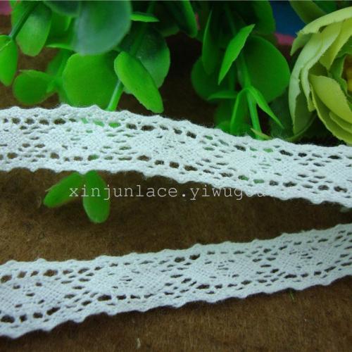 factory direct 1.5cm all-cotton edge cotton lace bilateral hairline rule