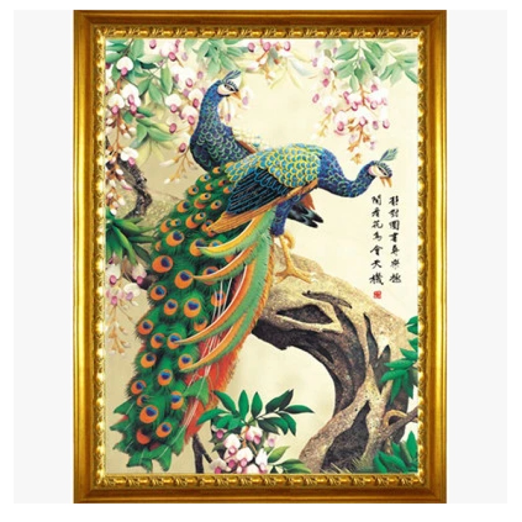 卡尔钻石画数字油画工艺品