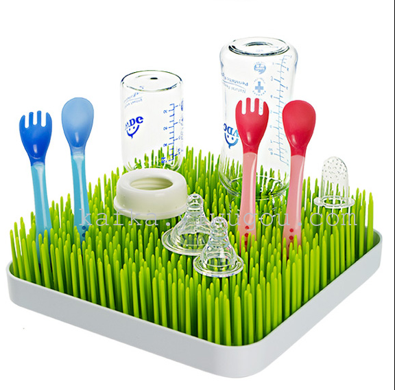 创意置物架 草坪收纳架 多功能奶瓶干燥架 晾干架