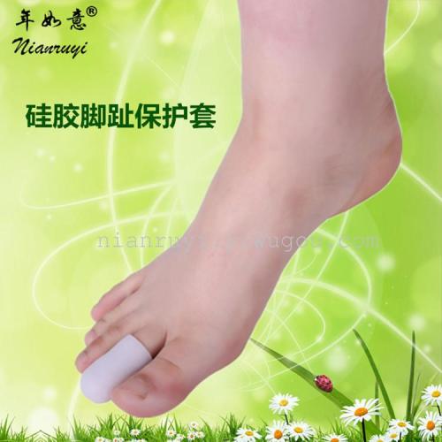Thumb Toe Protective Sleeve Hallux Valgus Overlapping Toe Corns Separation Sleeve 