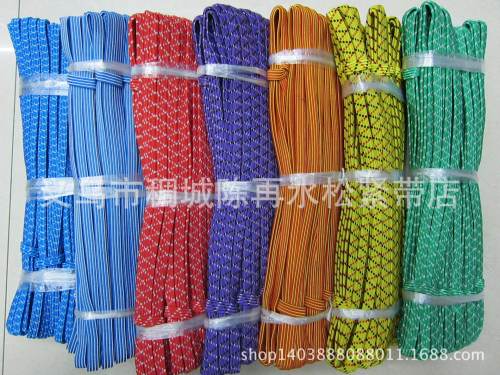 [factory direct sales] fire elastic band river and lake running stall double-layer thick flat elastic pork belly