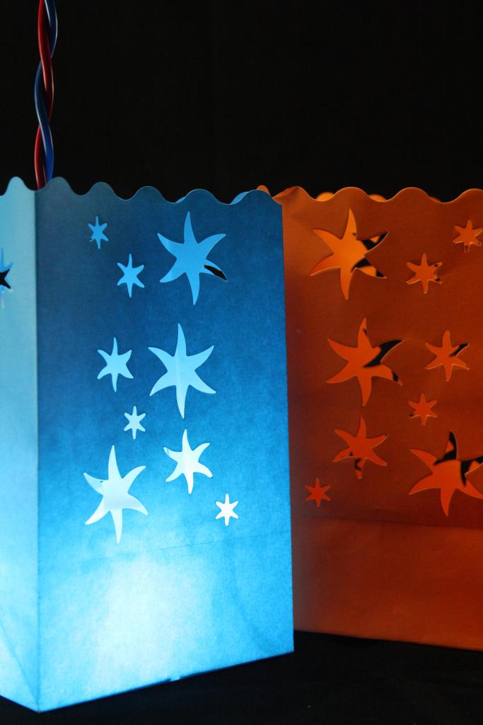 高效环保阻燃纸 圣诞蜡烛袋，万圣节蜡烛袋，婚庆饰品，