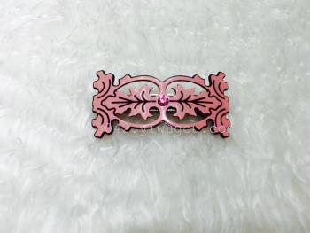 亚克力彩色复古花纹镂空点钻精雕雕刻图片