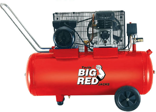air compressor red