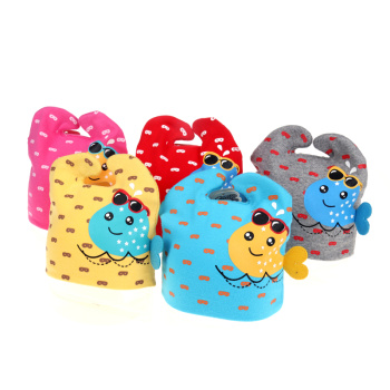 雪力娃英文字母好多鱼纯棉婴儿帽冬季帽E-20