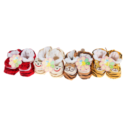 snow baby tiger pattern single shoes baby shoes children‘s cotton shoes winter shoes warm baby shoes 00242