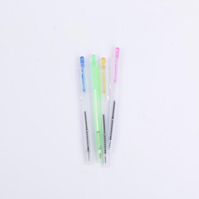 New novelty stationery commodity 10cm pressing the jump ball-point pen