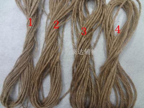 natural color coarse hemp rope jute rope 2mm 3mm 5mm 8mm 1 yuan 10m