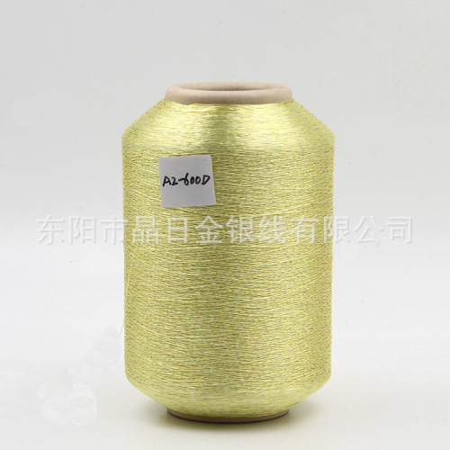 PET Film 600D Pure Gold Gold and Silver Thread Wholesale A2-600