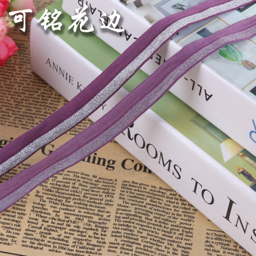 silver wire boud edage belt elastic band clothing accessories
